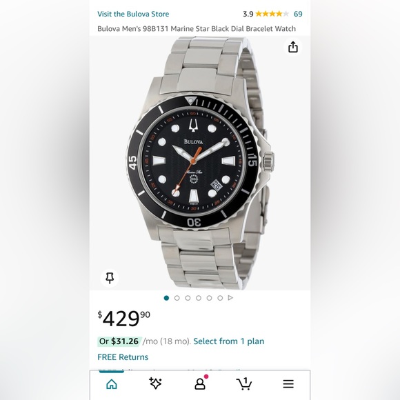 Men’s Bulova Watch - Picture 4 of 4